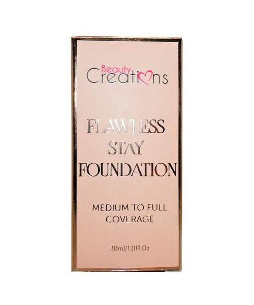 Flawless Stay Foundation Medium to Full Coverage, Long Wear Perfect for All Skin Types