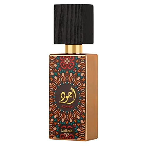 Lattafa Ajwad Eau De Parfum Spray for Unisex, 2.0 Ounce Perfume Fragrance perfume gift