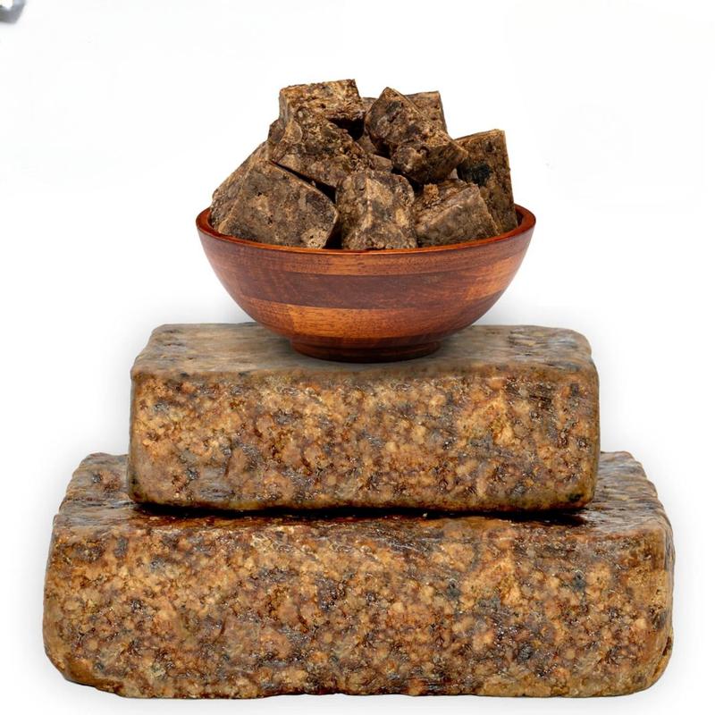 3pcs Premium Handmade African Black Soap - All Skin Types, Gentle Exfoliation, Pigmentation, Acne, Unscented, Natural Soap with Shea Butter, Body Care, Facial Cleanser, Skin Care Body Wash, Deep Cleansing