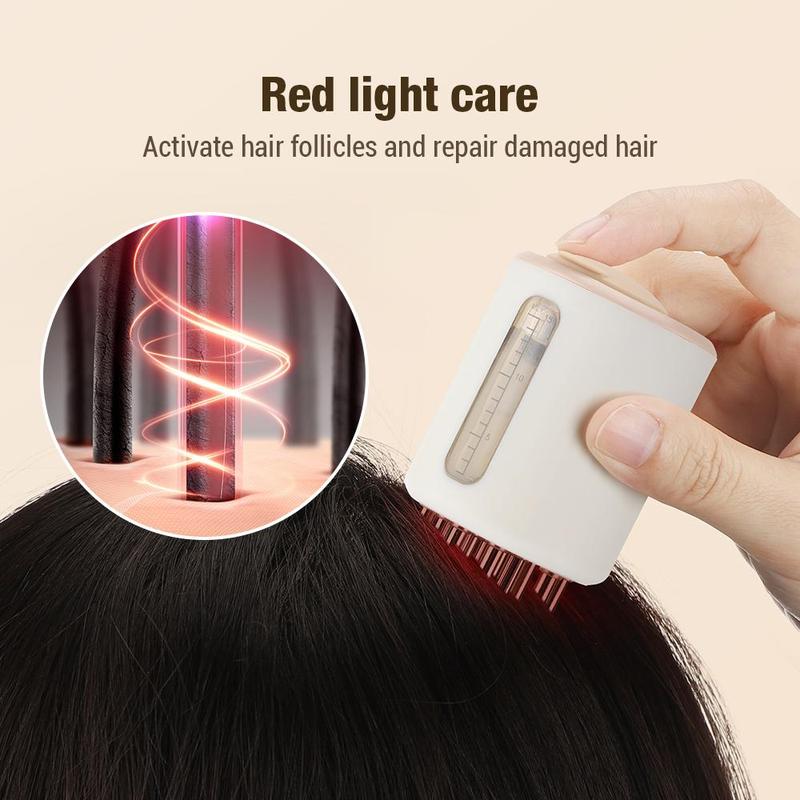 Scalp Massager, 1 Box Essential Oil Delivery Comb, Hair Roller Massager, Scalp Medicine Liquid Applicator, Small Medicine Guide Comb