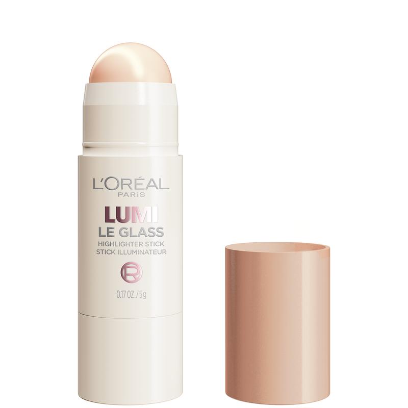 True Match Lumi Le Glass Highlighter Stick, Reflective, Translucent, Glassy Highlighter for Face and Body, L'Oreal Paris