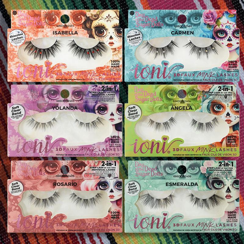 DAY OF THE DEAD Sugar Dolls Lash Collection: 16 New Styles + Festive Limited Edition Box