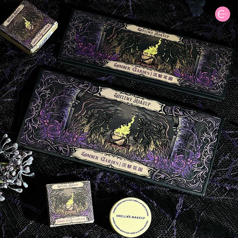 Shellwe Makeup x freya86 Collaboration Somber Garden Prismatic Chameleon Eyeshadow Palette