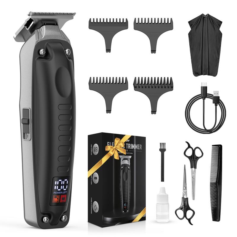 Sejoy Hair Clippers for Men, Hair Trimmer Professional Cordless Barber Clippers Hair Cutting Kits with LED Display Mens Gifts