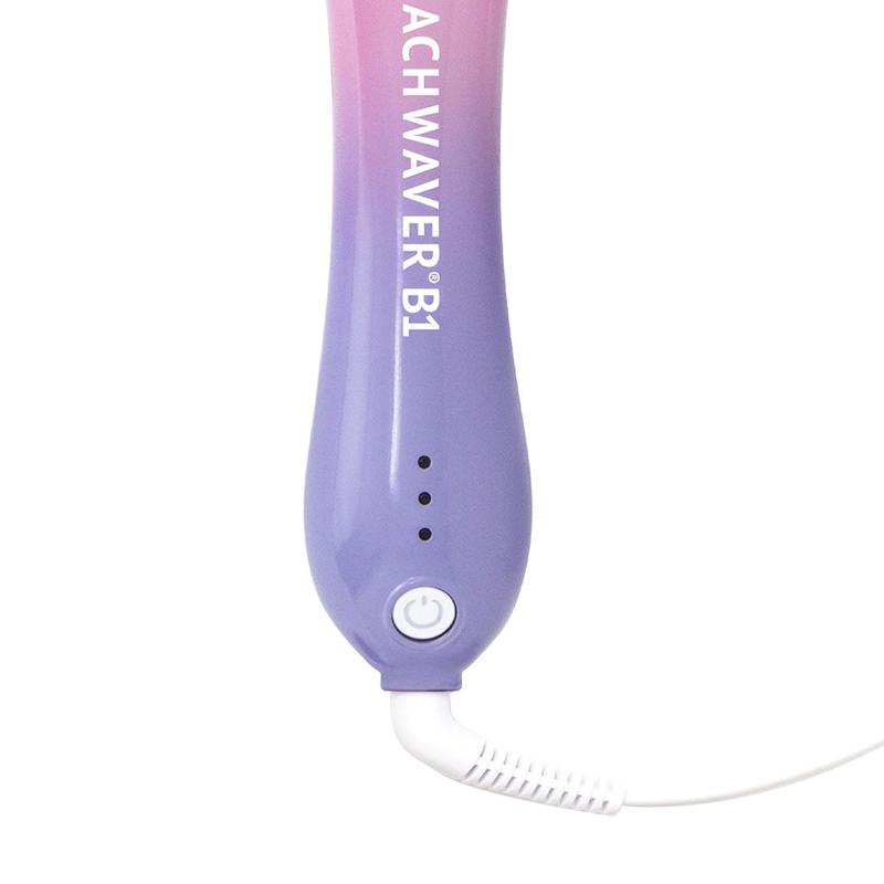 Beachwaver B1 Pink Sunset Rotating Curling Iron - Ceramic barrel for all hair types