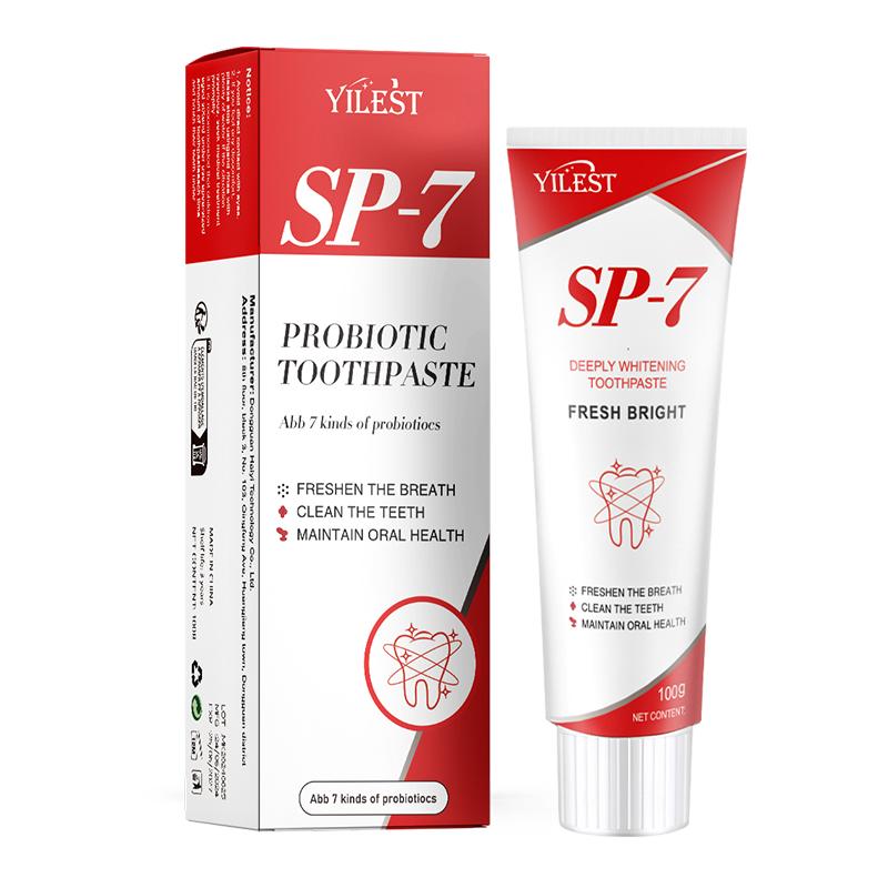 Yilest SP-7 [Triple Whitening] Probiotic Whitening Toothpaste,Oral Health,brighten toothpaste Cleansing