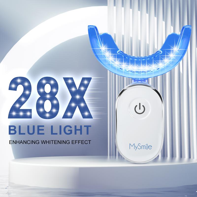 MySmile 28x LED Light Teeth Whitening Kit(Pro Version) w  Remineralizing Gels Bundle