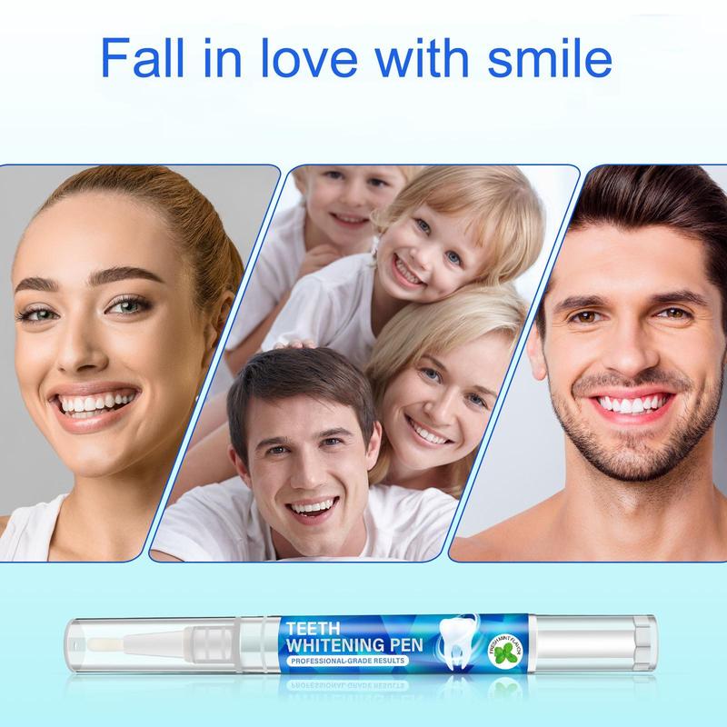 Teeth Brightening Pen, 6 Counts box Teeth Cleaning Pen, Fresh Mint Flavor, Dental Health Care Products for Women & Men