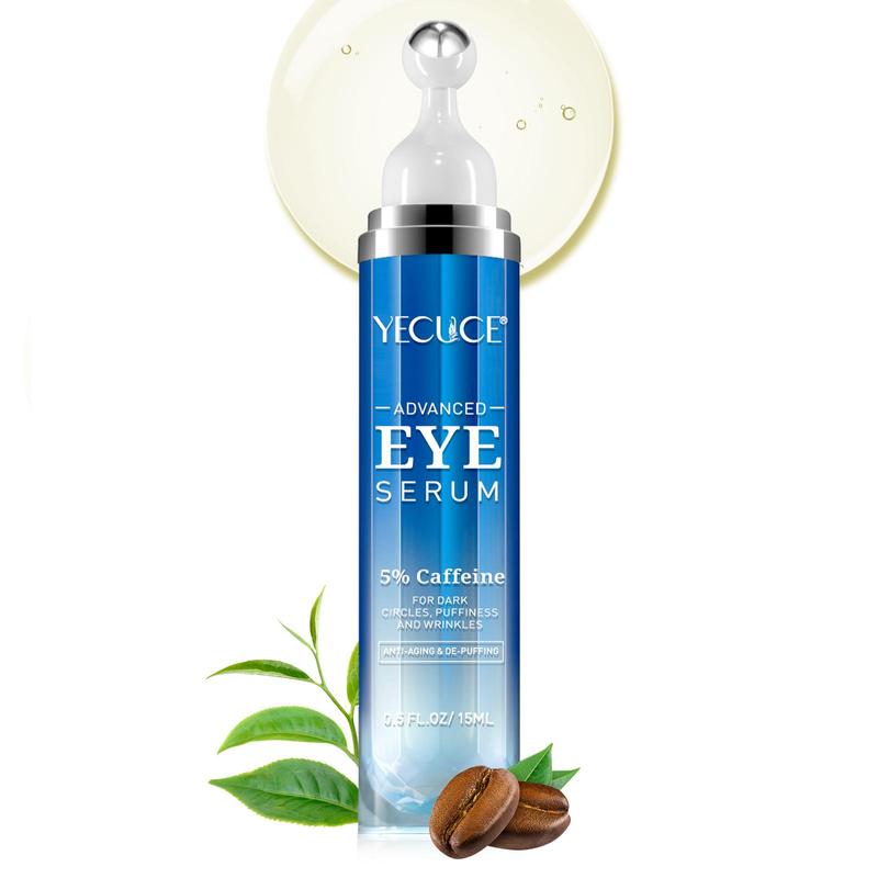 Caffeine Eye Serum, 1 Box Moisturizing Eye Care Stick, Eye Care Product for Women & Men, Daily Skincare Product for Eye Skin