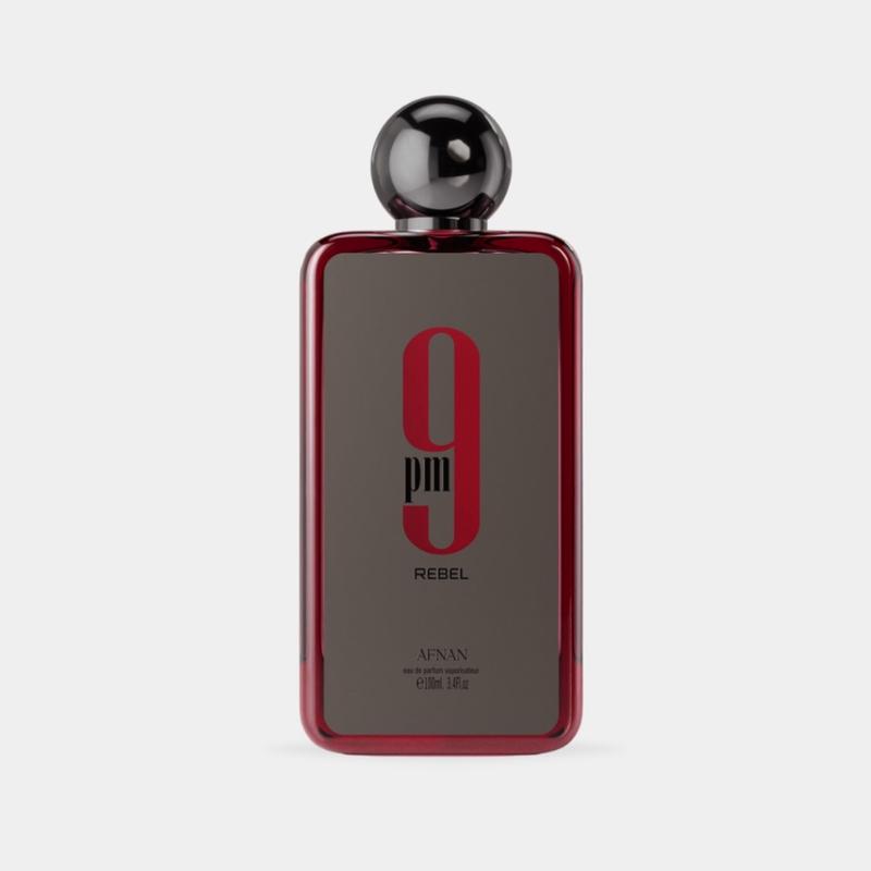 Afnan 9 PM Rebel 3.4 oz Eau De Perfume Spray - Latest Launch by House of Afnan