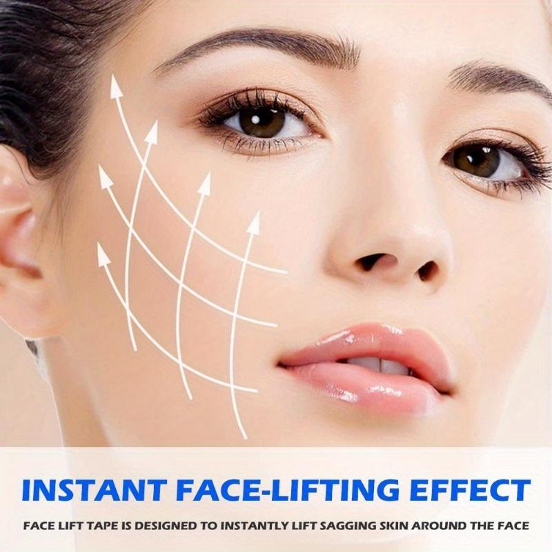 Invisible Face Lifting Tape, 80pcs set Waterproof Elastic Face Lifting Tape, Face Lifting Tape, Neck Lifting Tape, Facial Skin Care Tool, Christmas Gift