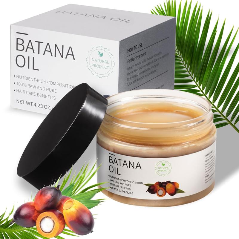 4.2oz Batana Hair Oil - Strengthens & Thickens Hair, Repairs Split Ends, Moisturizing for All Hair Types