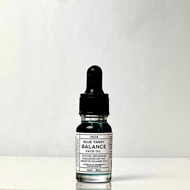 Blue Tansy Balance Face Oil Skincare Serums for Calming Moisture