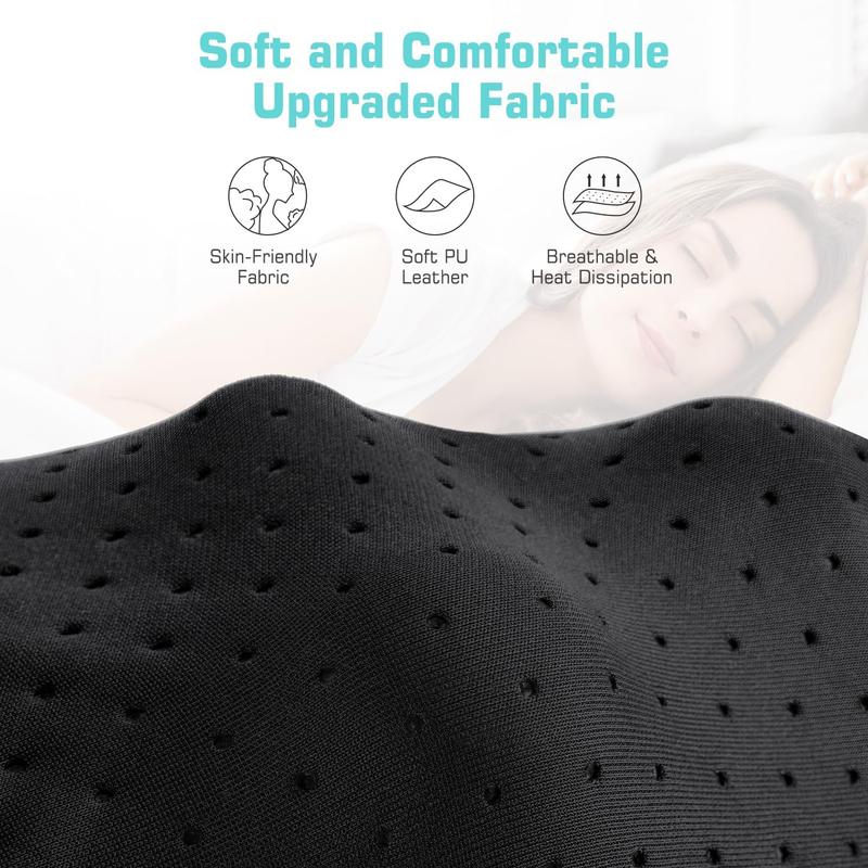 Shiatsu Neck and Back Massager with Soothing Heat,  Best Christmas Gift ,Electric Deep Tissue 4D Kneading Massage Pillow for Shoulder, Leg, Use at Home, Office, Car - Gifts for Women Men Mom Dad with Best Christmas Gifts for Dads Moms Boys Girls