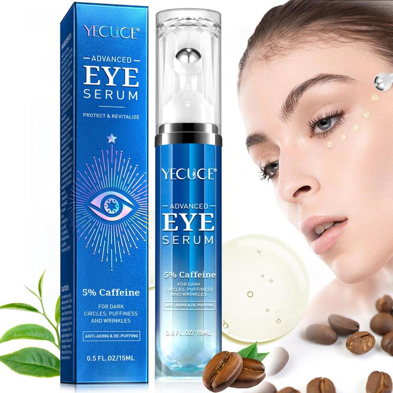 Caffeine Eye Serum, 1 Box Moisturizing Eye Care Stick, Eye Care Product for Women & Men, Daily Skincare Product for Eye Skin