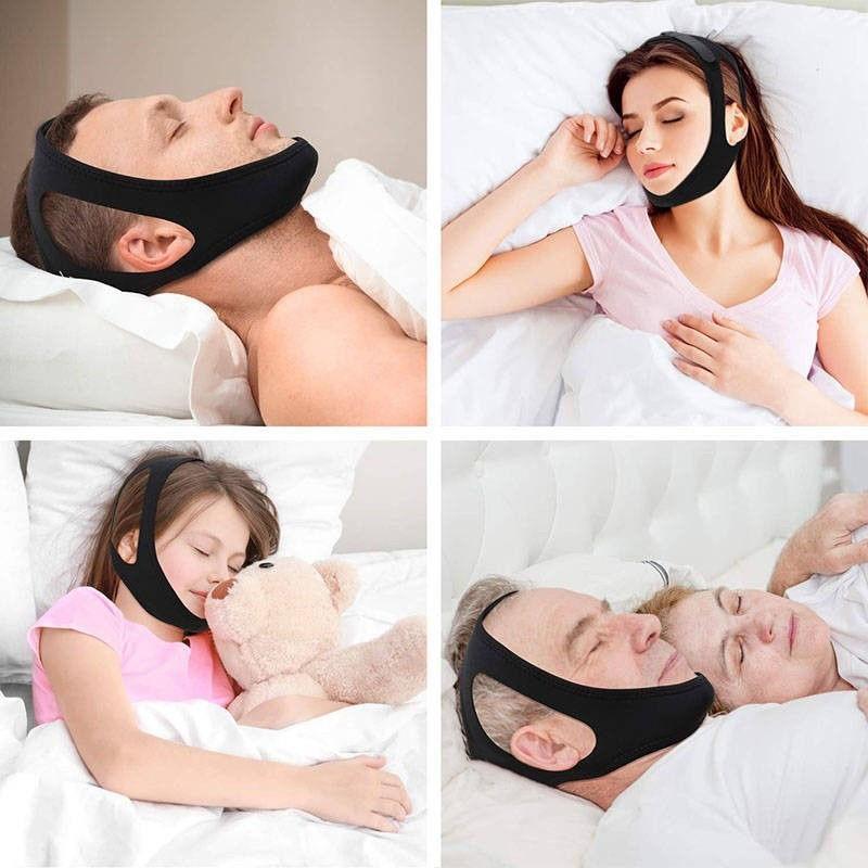 Breathable Sleep Mouth Guard, 1 Count Comfortable Sleep Mouth Belt, Sleep Mouth Strap, Facial Skin Care Tool for Women & Men