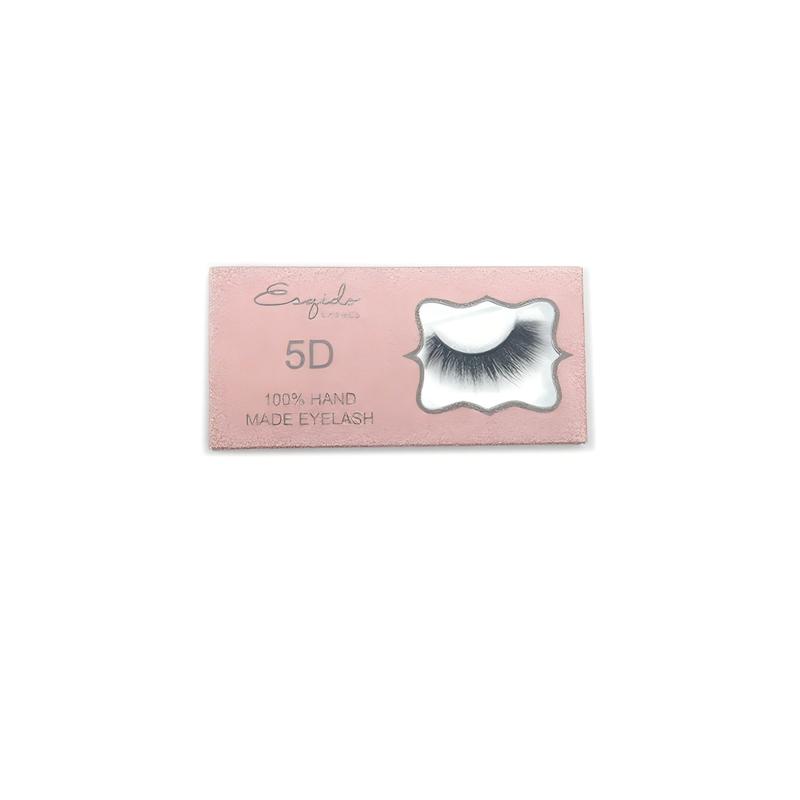 1 Pair Eyelashes Natural Fluffy False Makeup soft 5D Eyelashes Random Color