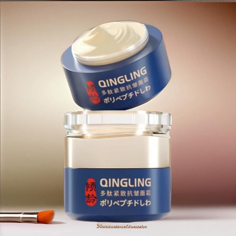 Polypeptide Firming Full Face Cream for Wrinkles, Nasolabial Folds and Fine Lines, Facial Hydrating Skincare - Moisturizers, Skin Repair