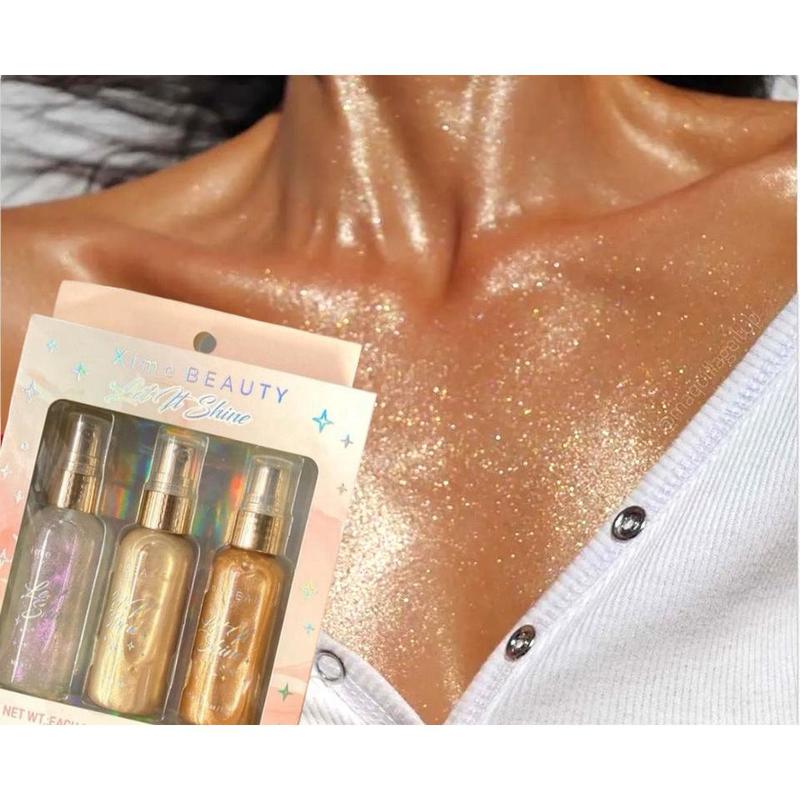 Love Sparkle XIME Beauty Glitter Body Spray 2 Color Sets Available