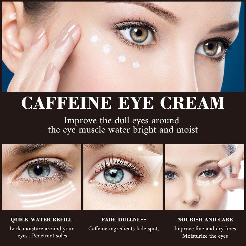 Caffeine Eye Cream, Moisturizing Eye Cream, Lifting and Firming Eye Cream, Eye Care Product for Women & Men Daily Use