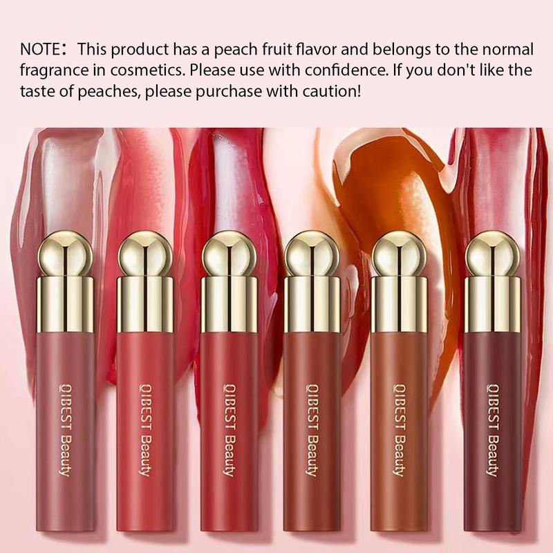 Long-lasting Mirror Lip Gloss, Tinted Moisturizing Liquid Lip Balm, Glossy Lip Oil, Plumping Lipstick for All Occasions Makeup, Hydrating Daily Lip Cosmetic, Lighter Lipstick