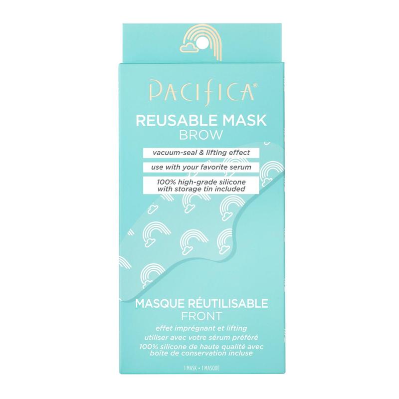 [TTS Exclusive] Pacifica Beauty Glow Baby Glycolic Acid + Vitamin C Serum and Brow and Undereye Reusable Mask Bundle