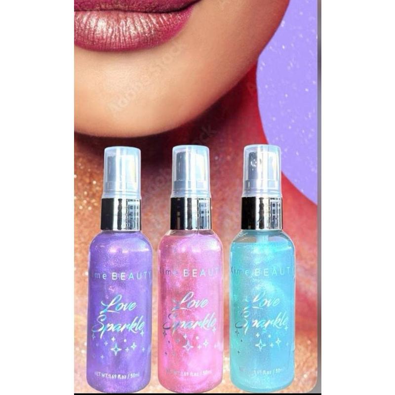 Love Sparkle XIME Beauty Glitter Body Spray 2 Color Sets Available