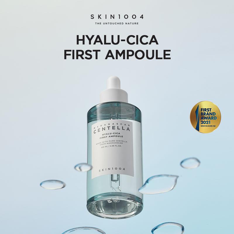 [SKIN1004 Official Shop] Hyalu-CICA First Ampoule 3.38 fl. oz, 100ml, Soothing Hydration Dry Skin