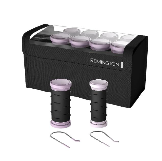 Remington Compact Ceramic Dual Voltage Hair Setter & Rollers, 1-1 ¼