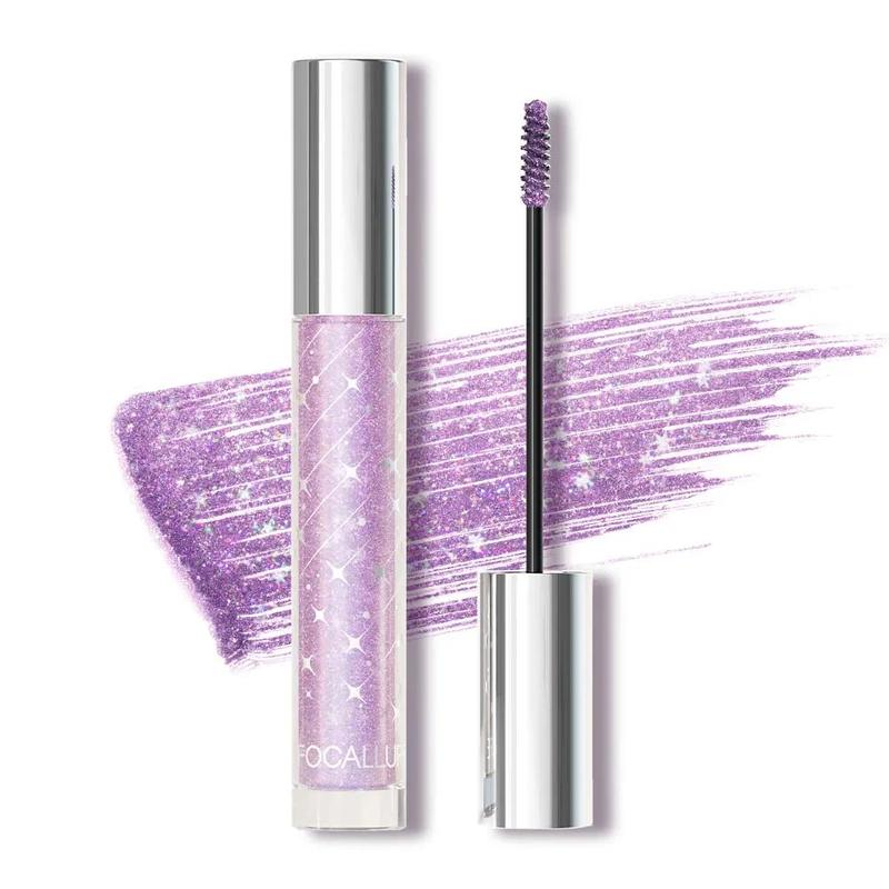 FOCALLURE Star Drifter Glitter Mascara #PK03 - Vanity of Galaxy Lash Makeup Cosmetic