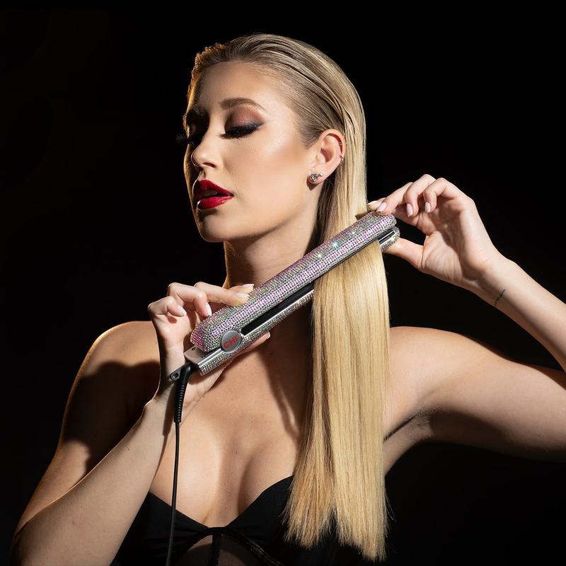 CHI The Sparkler Volcanic Lava Ceramic Hairstyling Iron, Hair Straightener, Special Edition