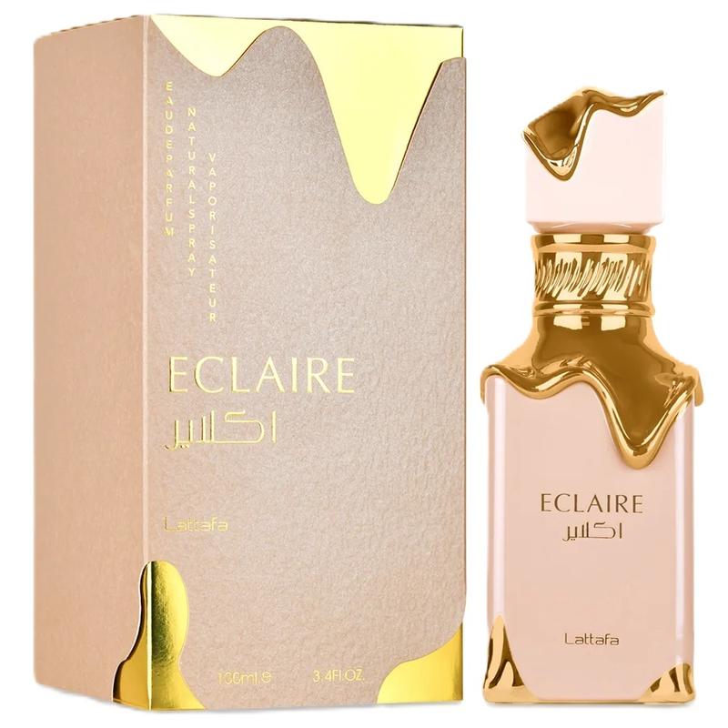 Lattafa Eclaire for Unisex Eau de Parfum Spray, 3.4 Ounce