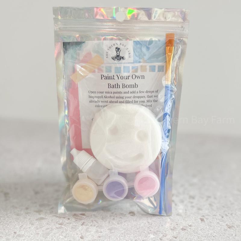 Paint Your own Bath Bomb Kit Small