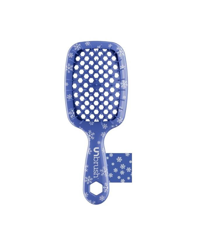 UNbrush Mini Original Detangling Hair Brush - Holiday Collection (6 Brushes)