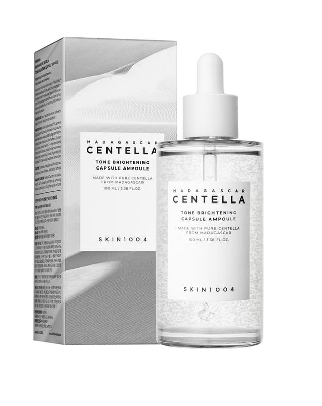 SKIN1004 Madagascar Centela ToneBrightening Capsule Ampoule 3.38fl.oz(100ml) Skincare Skin Repair Comfort Facial Serums Acne Niacinamide Radiant Sensitive Facial Serums