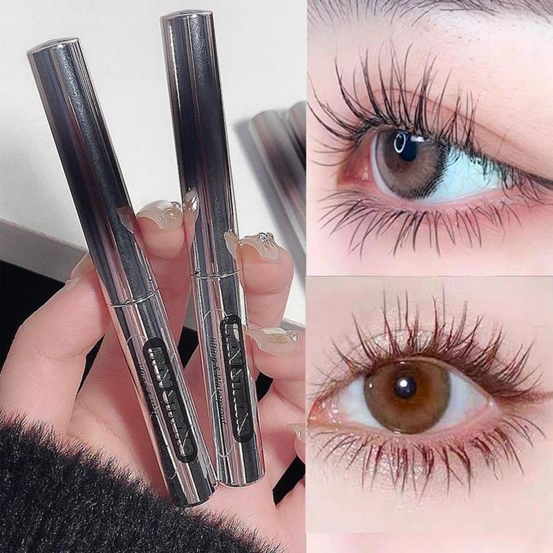 Waterproof Long Lasting Mascara, 2 Counts Natural Look Eyelash Extensions Mascaras, Professional Eye Enhancement Makeup Products