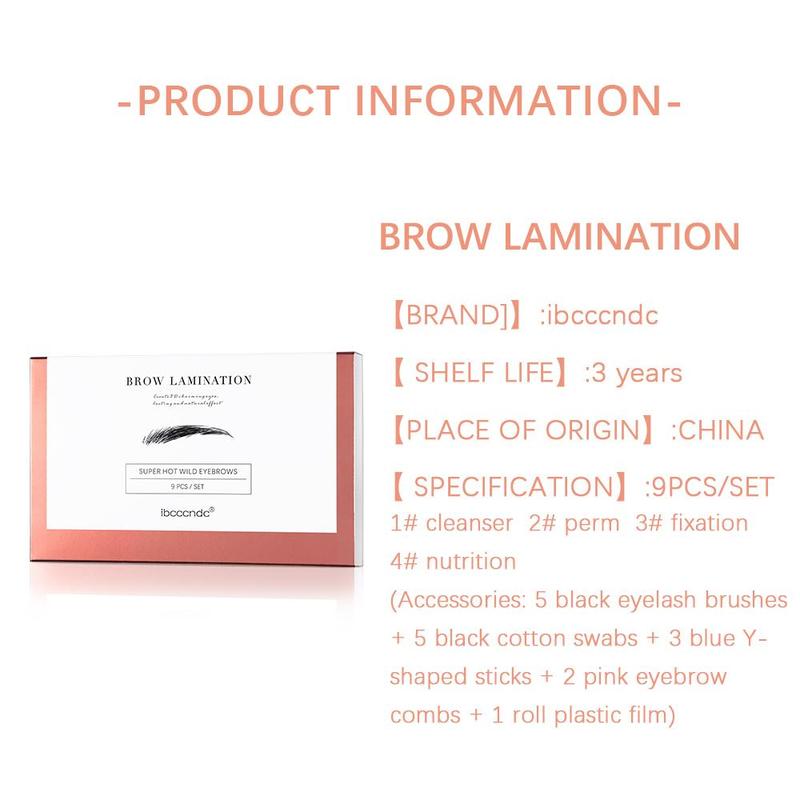 Eyebrow Lamination & Eyebrow Dyeing Kit, 25pcs set Eyebrow Styling Kit with Eyebrow Brush & Tweezers & Eyebrow Lamination Tools