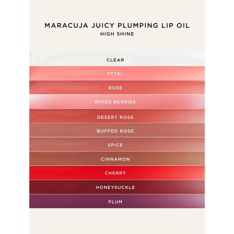 tarte maracuja juicy plumping lip oil - hydrating and moisturizing lip gloss