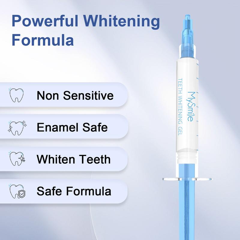 MySmile 28x LED Light Teeth Whitening Kit(Pro Version) w  Gel Refills Bundle Oral Gentle Peroxide Sensitive Tooth Whitening