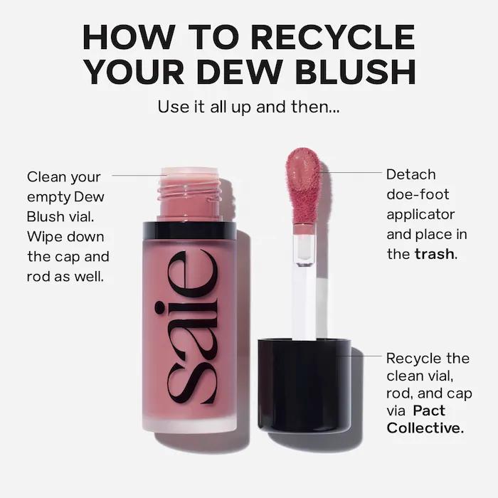 Dew Blush Blendable Liquid Blush for a Flawless Look - Cosmetic, Makeup