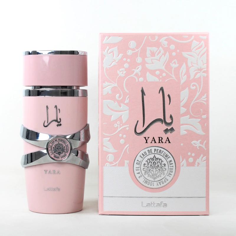 (Bundle Pack) 3.4oz Yara Perfume by Lattafa + 10ml Yara Roll-On Perfume Oil Fragrance Smooth