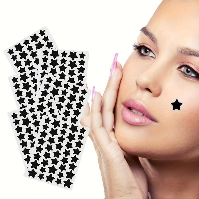 Star Shaped Hydrocolloid Acne Patches, 1 Box Invisible Acne Covering Patches, Professional Skincare Products for Women & Men, Face Care Products