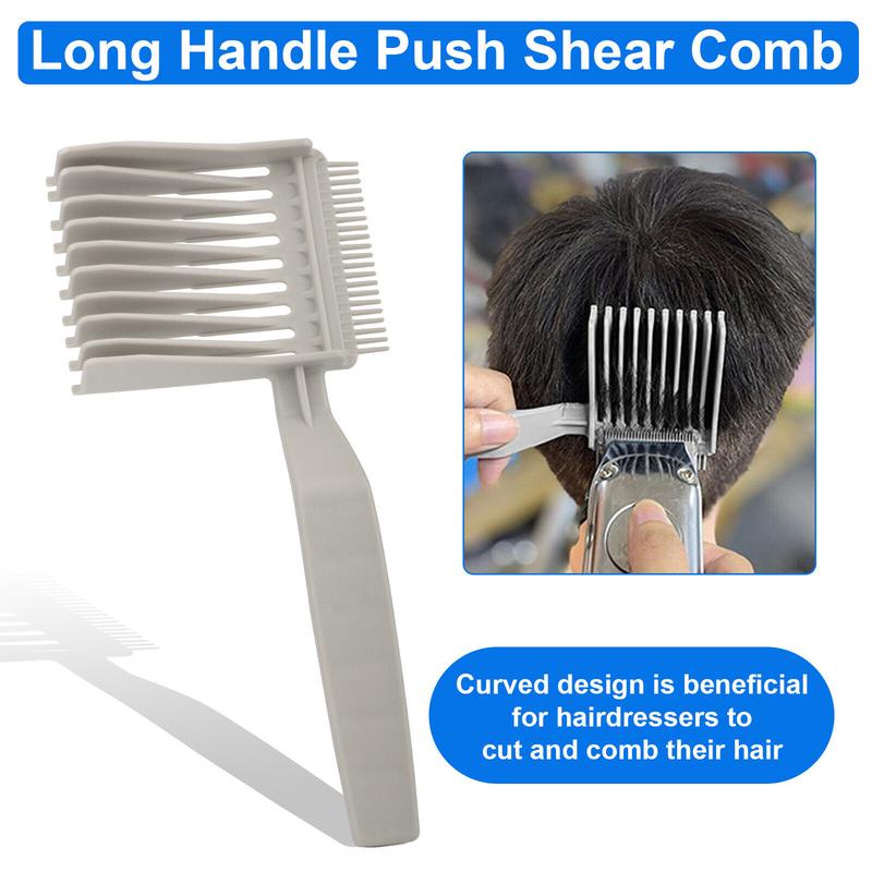 2X Blending Comb Barber Professional Hair Styling for Tapering Longer Flat Top