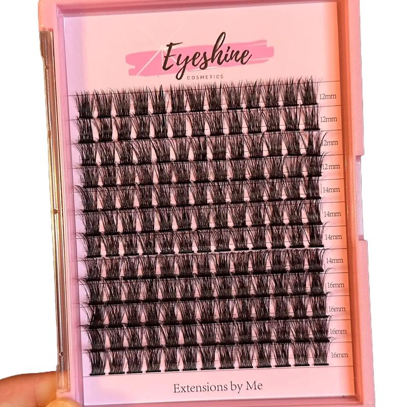 Eyeshine Hybrid (black 12-16mm) Lash Clusters only glue sold separately