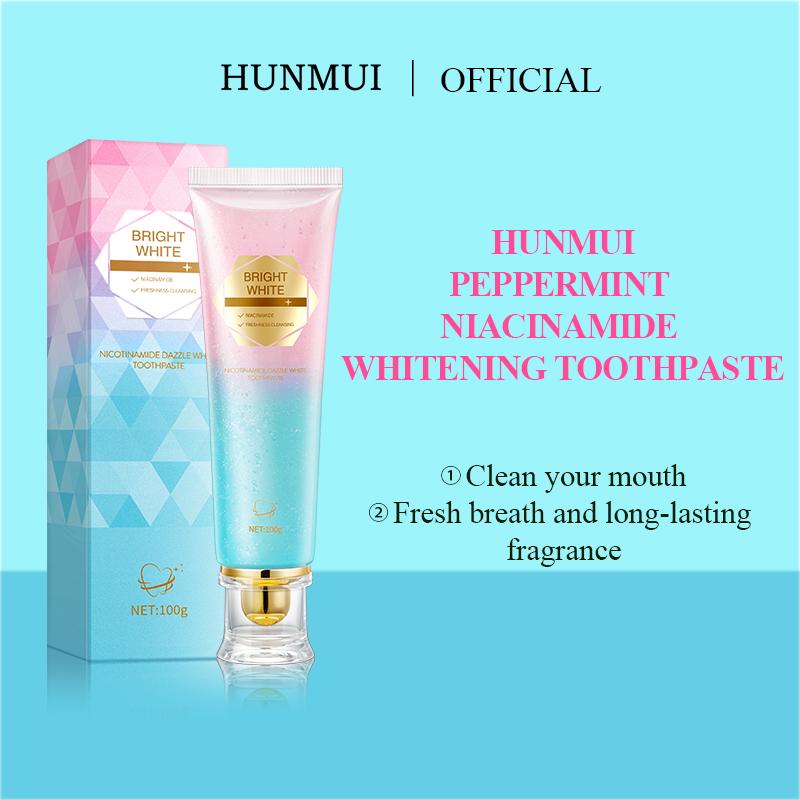 Niacinamide Toothpaste  Intensive Whitening Toothpaste Tripel Whitening Niacinamide Whitening Toothpaste,Fresh Breath Remove Tooth Stains Oral