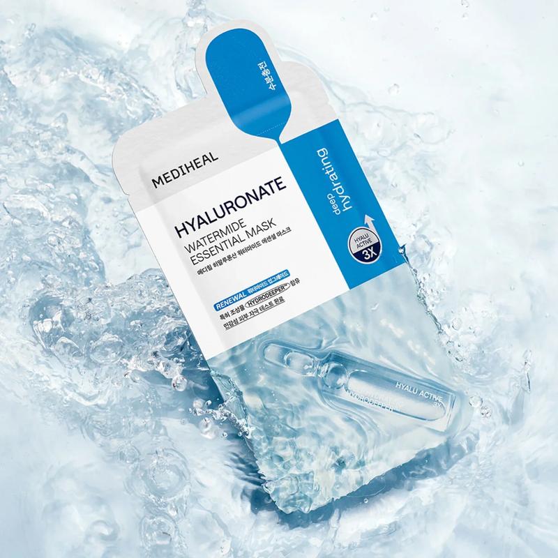 MEDIHEAL OFFICIAL Hyaluronate Watermide Essential Mask -Korean skincare