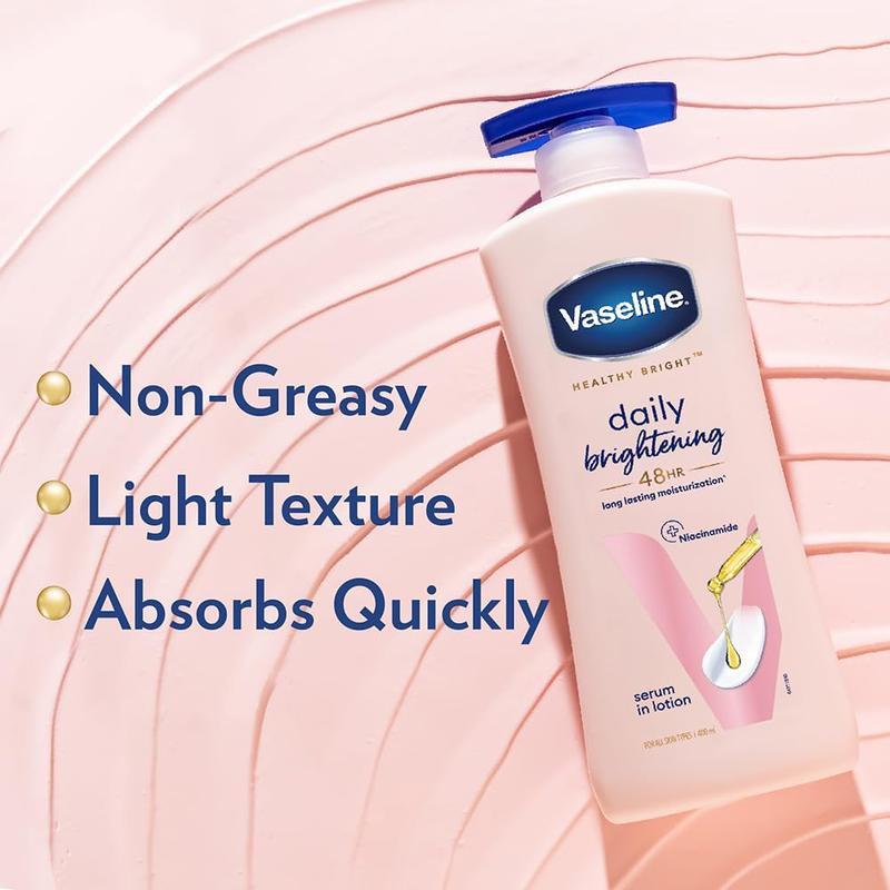 Vaseline Daily Brightening Body Lotion with Niacinamide and Triple Sunscreens, 200ml