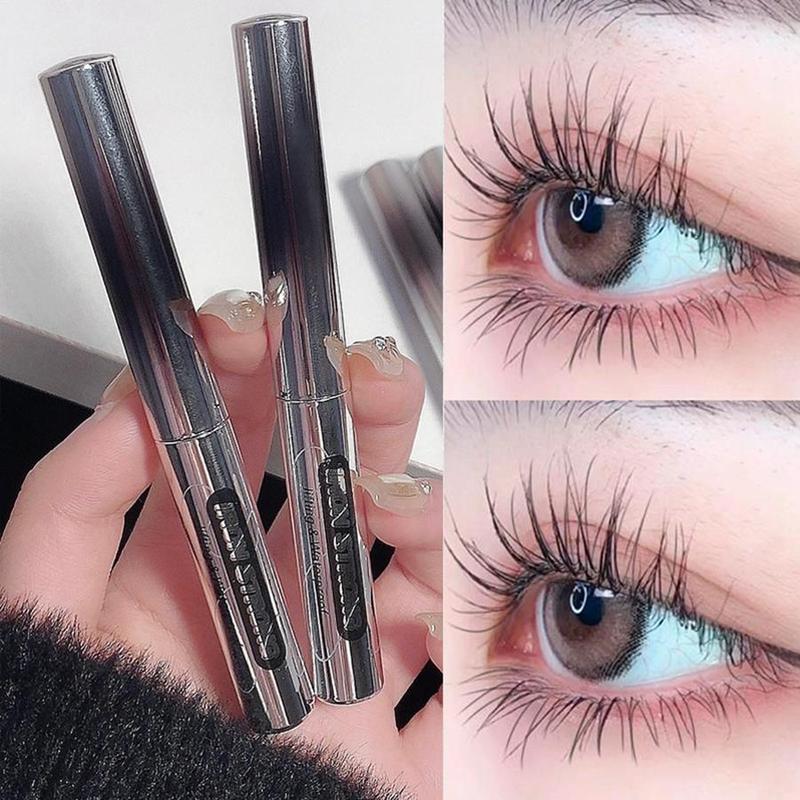 Waterproof Long Lasting Mascara, 2 Counts Natural Look Eyelash Extensions Mascaras, Professional Eye Enhancement Makeup Products