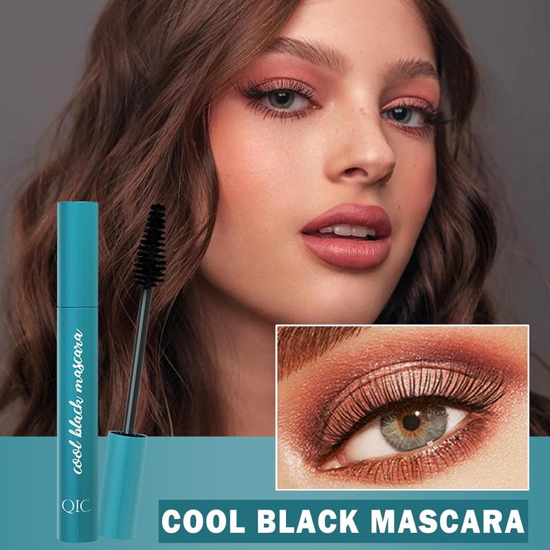 Mascara Liquid Lash Extensions Black Mascara Waterproof Long Lasting Natural Volumizing Lengthening Thickening Tubing Mascara for Women Eye Makeup