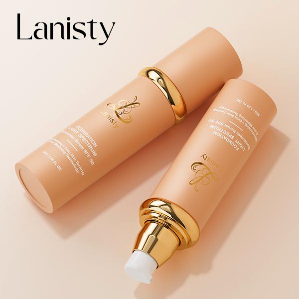 Lanisty  4 in 1 Color Changing Foundation Full Coverage Concealer– SPF50, Hydrating, Moisturizing,Natural Matte Finish, Waterproof,  Long-lasting, Lightweight,Christmas Deal